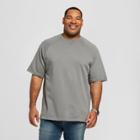 Men's Tall Short Sleeve French Terry T- Shirt - Goodfellow & Co Gray