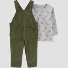 Carter's Just One You Baby Boys' Dino Top & Bottom Set - Gray Newborn