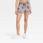Women's Lightweight French Terry Mid-rise Shorts 3 - Joylab Iron Gray