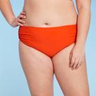 Kona Sol Women's Plus Size Zing Bikini Bottom - Kona
