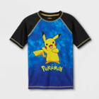 Boys' Pokemon Rash Guard Swim Shirt - Blue