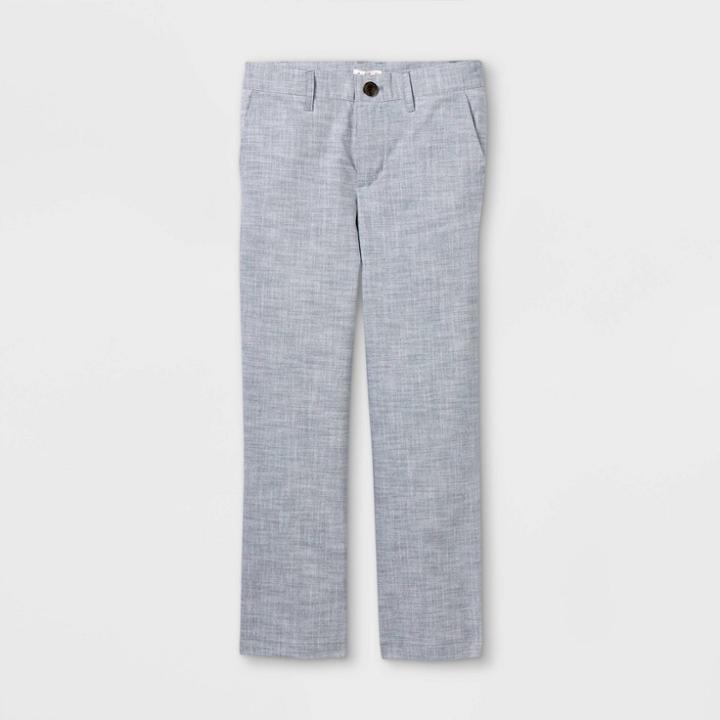Boys' Chambray Suit Pants - Cat & Jack Blue