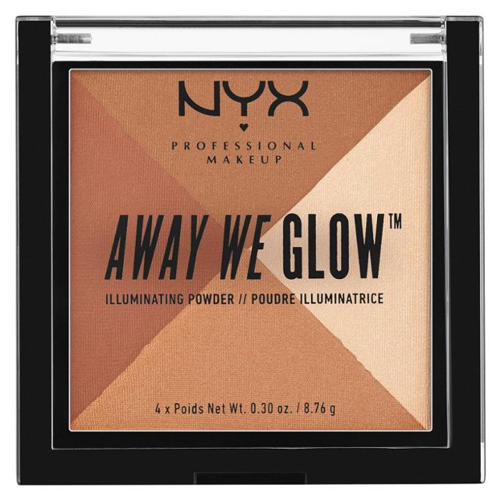 Nyx Professional Makeup Away We Glow Illuminating Powder Shimmer