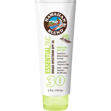 Hawaiian Blend Essential Zinc Sunscreen - Spf