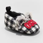 Toddler Boys' Family Sleep Bebe Oso Slippers - Wondershop Black