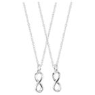 Distributed By Target Women's Duo Infinity Necklace In