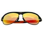 Breed Men's Jupiter Polorized Sunglasses With Aluminum Frame And Arms - Black/orange