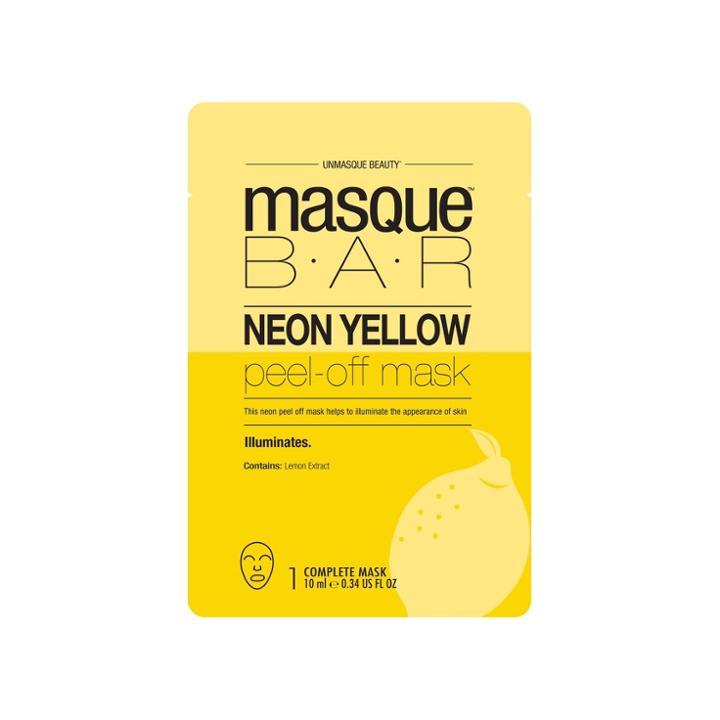 Masque Bar Neon Yellow Peel-off Mask