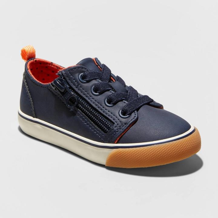 Toddler Boys' Luka Sneakers - Cat & Jack Navy 12, Boy's, Blue