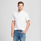 Target Men's Slim Fit Short Sleeve Button-down Shirt - Goodfellow & Co White