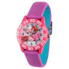 Girls' Disney Palace Pet Dreamy/treasure And Teacup Pink Plastic Time Teacher Watch - Purple, Girl's