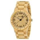 Earth Wood Goods Earth Wood Men's Bighorn Eco - Friendly Sustainable Wood Bracelet Watch - Khaki