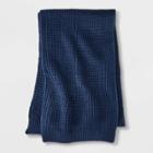 Men's Waffle Knit Scarves - Goodfellow & Co Dark Blue