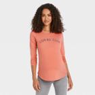 Long Sleeve Coming Soon Graphic Maternity T-shirt - Isabel Maternity By Ingrid & Isabel Orange
