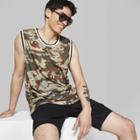 Men's Camo Print Casual Fit U-neck Mesh Tank Top - Original Use Brookside