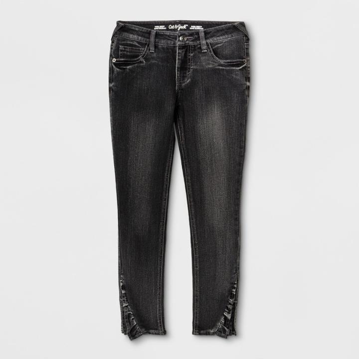 Girls' Skinny Denim Jeans - Cat & Jack Gray