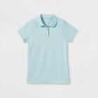All In Motion Girls' Athletic Polo Shirt - All In