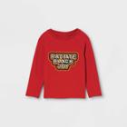 No Brand Black History Month Toddler's Black Joy Long Sleeve T-shirt - Red