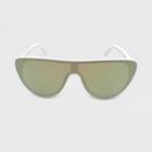 Women's Shield Sunglasses - Wild Fable White