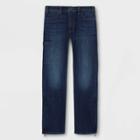 Men's Tall Adaptive Bootcut Jeans - Goodfellow & Co Dark Blue