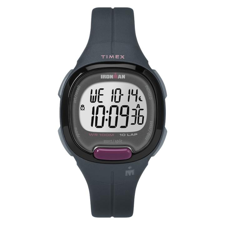 Women's Timex Ironman Transit 10 Lap Digital Watch - Gray Tw5m20000jt,
