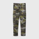 Boys' Stretch Pull-on Cargo Jogger Fit Pants - Cat & Jack Green