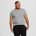 Men's Tall Short Sleeve Novelty T- Shirt - Goodfellow & Co Railroad Gray