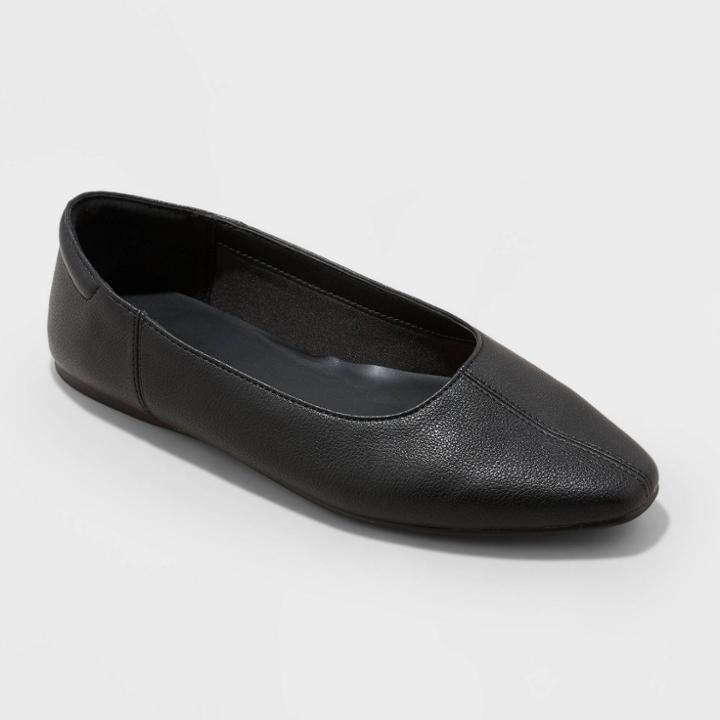 Women's Tabina Ballet Flats - A New Day Black