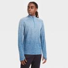Men's Seamless 1/4 Zip Pullover - All In Motion Teal