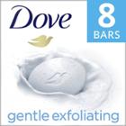 Dove Beauty Gentle Exfoliating Beauty Bar Soap - 8pk
