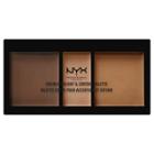 Nyx Professional Makeup Cream Highlight & Contour Palette Deep