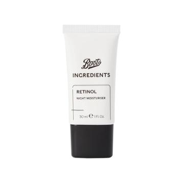 Boots Ingredients Retinol Night Moisturizer