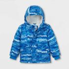 Toddler Tie-dye Quilted Puffer Jacket - Cat & Jack Blue