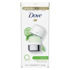 Dove Beauty 0% Aluminum Cucumber & Green Tea 48-hour Refillable Deodorant Stick - 1 Stainless Steel Case + 1 Refill