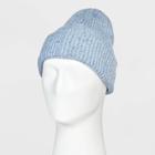 Men's Chunky Speckle Beanie - Goodfellow & Co Indigo, Blue