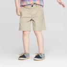 Oshkosh B'gosh Toddler Boys' Flat Front Shorts - Khaki 3t, Boy's, Brown