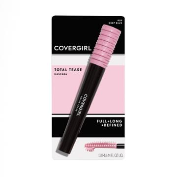 Covergirl Total Tease Mascara 820 Deep Blue -0.21oz, Deep Blue