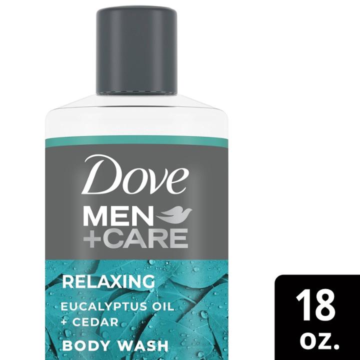 Dove Men+care Relaxing Eucalyptus + Cedar Hydrating Body Wash Soap