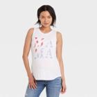 Americana Mama Graphic Maternity Tank Top - Isabel Maternity By Ingrid & Isabel White