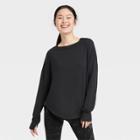 Women's Super Soft Modal Sweatshirt - All In Motion Black
