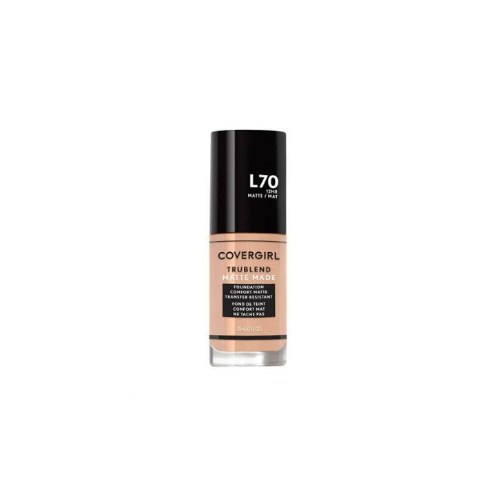 Covergirl Trublend Matte Made Foundation L70 Natural Ivory - 1.01 Fl Oz, Adult Unisex