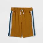 Boys' Colorblock French Terry Shorts - Cat & Jack Gold/cream/navy