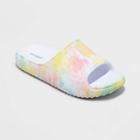 Kids' Wilder Tie-dye Slip-on Slides - Cat & Jack 13, Tie-dye