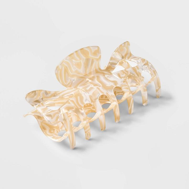 Jumbo Claw Hair Clip - A New Day Cream