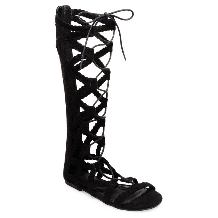 Women's Zoey Gladiator Sandals - Mossimo Supply Co. Black
