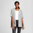 Women's Oversized Heart Cardigan - K By Kersh Gray