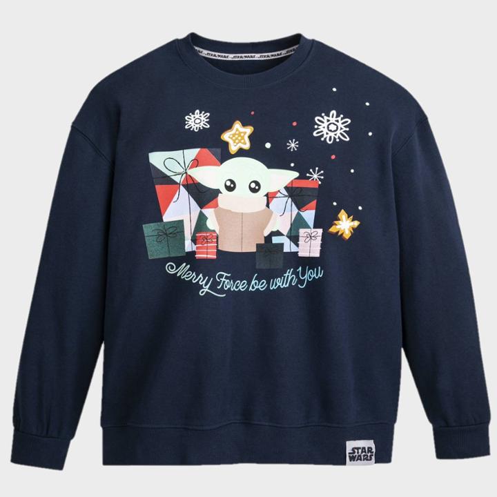 Women's Star Wars Holiday Pullover Sweatshirt - M - Disney