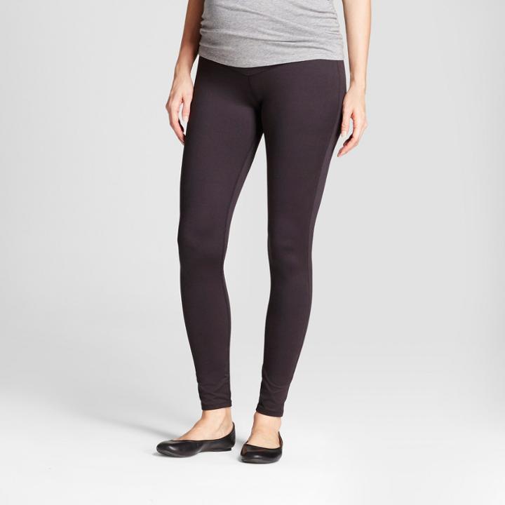 Target Maternity Overbelly Panel Leggings - Isabel Maternity By Ingrid & Isabel Black