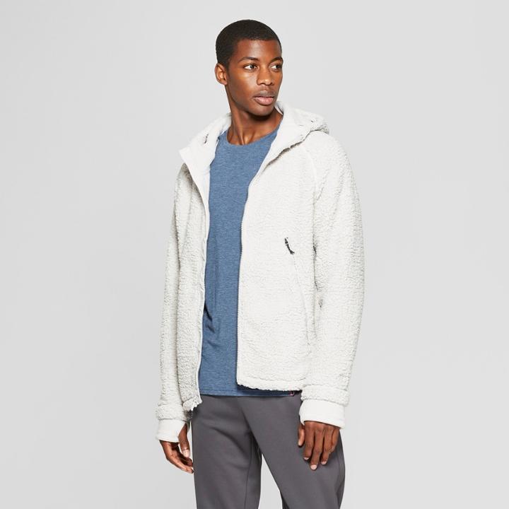 Men's Sherpa Lined Fleece Jacket - C9 Champion Bleached