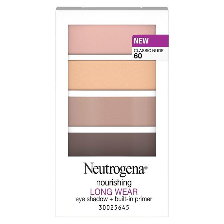 Neutrogena Nourishing Long Wear Eye Shadow - 60 Classic Nude